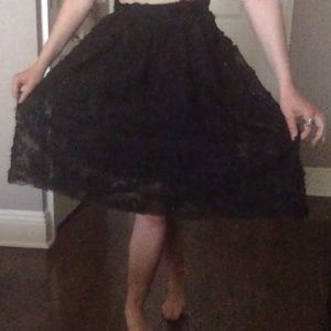 H&M Black Skirt